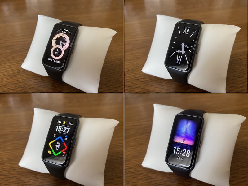 huawei band 6のウォッチフェイス