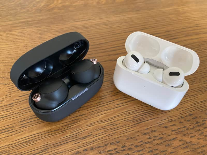 WF-1000XM4とAirPods Pro