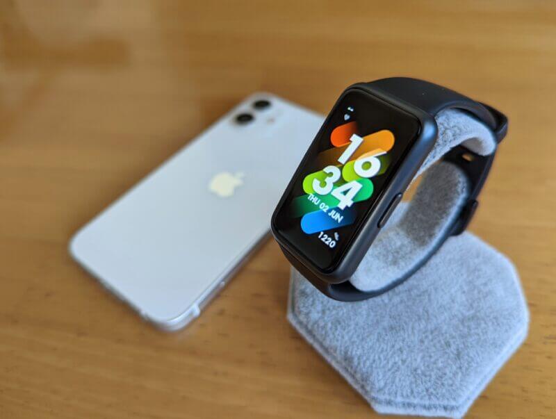 huwei band 7とiphoneの相性